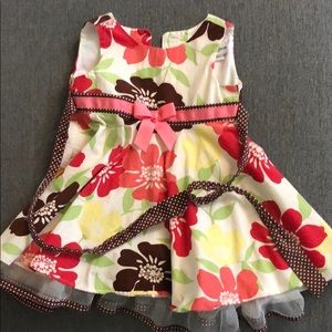 Toddler dressy dress, size 18M